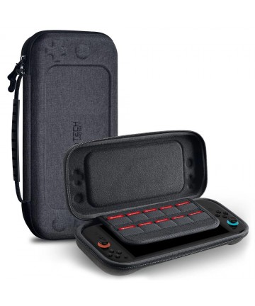 Tech-Protect Hardpouch case for Nintendo Switch 2 - gray