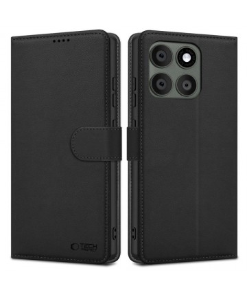 Tech-Protect Wallet Case for Motorola Edge 60 Pro - Black