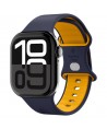 Spigen Nano Pop Strap for Apple Watch 40/41/42 mm - Navy Blue/Orange