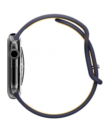 Spigen Nano Pop Strap for Apple Watch 40/41/42 mm - Navy Blue/Orange