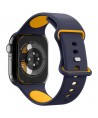 Spigen Nano Pop Strap for Apple Watch 40/41/42 mm - Navy Blue/Orange