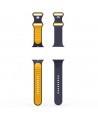 Spigen Nano Pop Strap for Apple Watch 40/41/42 mm - Navy Blue/Orange
