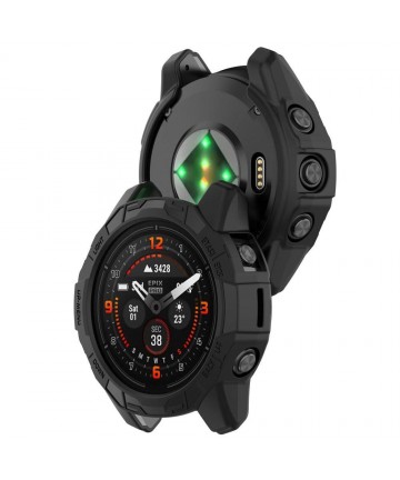 Tech-Protect Defense Air Case for Garmin Fenix 7 / 7 Pro - Black