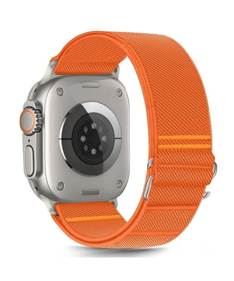 Tech-Protect Nylon Strap for Apple Watch 44 / 45 / 46 / 49 mm - Orange