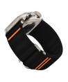 Tech-Protect Nylon Slip Strap for Apple Watch 44 / 45 / 46 / 49 mm - Black