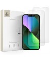 Tech-Protect Glass Fit+ 2-pack tempered glass for iPhone 13 mini - transparent