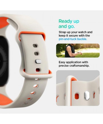 Spigen Nano Pop Strap for Apple Watch 40/41/42 mm - Beige