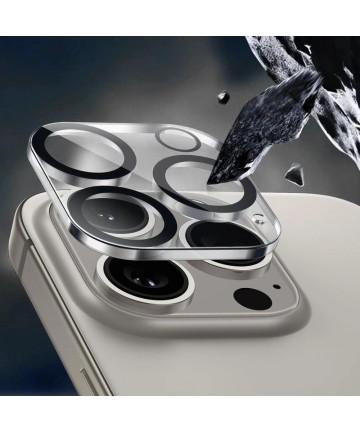 Tech-Protect Cam Fit+ Camera Cover for iPhone 14 / 14 Plus / 15 / 15 Plus - Clear