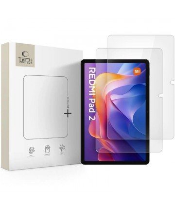 Tech-Protect Glass Fit+ 2-pack tempered glass for Xiaomi Redmi Pad 2 11.0 / SE 11.0 - transparent