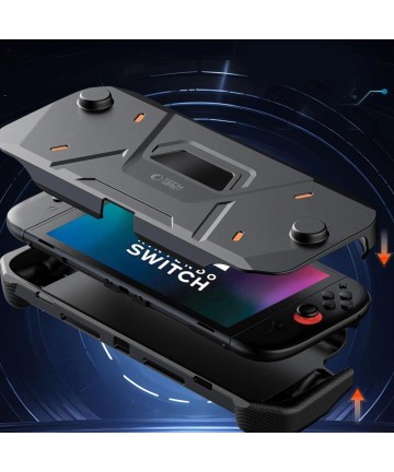 Tech-Protect Carbonox Case for Nintendo Switch 2 - Black