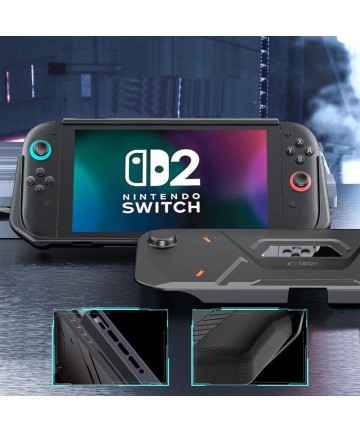 Tech-Protect Carbonox Case for Nintendo Switch 2 - Black