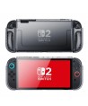 Supcase Crystal Case for Nintendo Switch 2 - Transparent Black