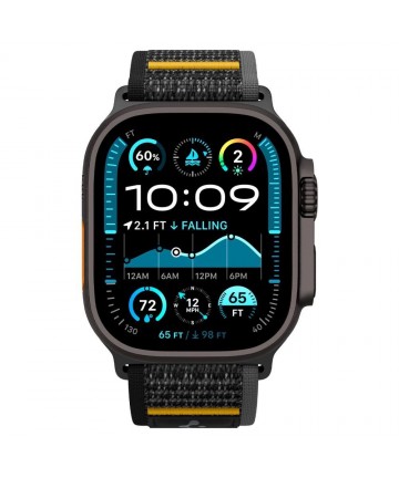 Spigen Athlex Air Strap for Apple Watch 44 / 45 / 46 / 49 mm - Black