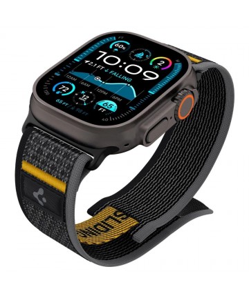 Spigen Athlex Air Strap for Apple Watch 44 / 45 / 46 / 49 mm - Black