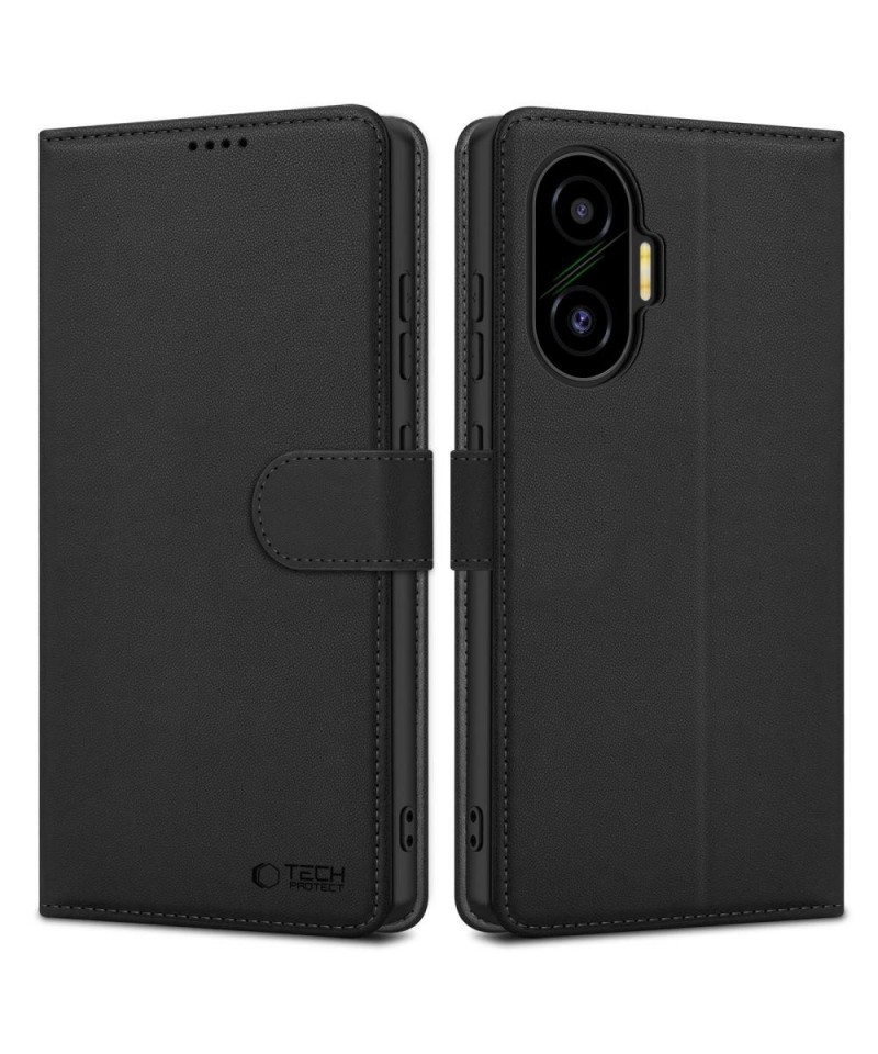 Tech-Protect Wallet Case for Xiaomi Poco F7 5G - Black