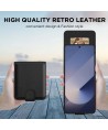 Tech-Protect Wallet Case for Samsung Galaxy Z Flip 7 - Black