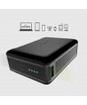 Powerbank SBS 20000mAh 65W PD AFC USB-C USB-A for laptop, tablet, smartphone - black