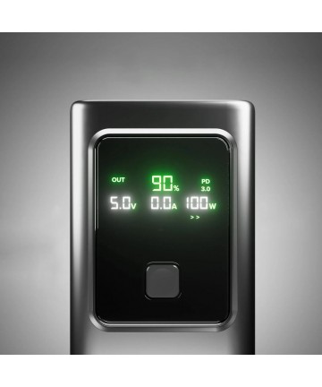 Powerbank SBS 10000mAh PD 35W with LCD display - gray