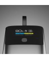 SBS 10000mAh PD 20W Powerbank with LCD Display and Built-in USB-C Cable - Gray
