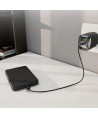 SBS Mag Power Qi2 5000 mAh Powerbank Compatible with MagSafe - Black