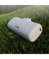 SBS EcoPower 5000 mAh 10W Powerbank with Built-in USB-C Port - White