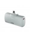 SBS EcoPower 5000 mAh 10W Powerbank with Built-in USB-C Port - Gray