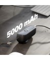 SBS Hybrid PD 20W 5000mAh Power Bank with Built-in Cable and Foldable Plug - Black