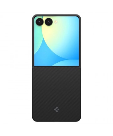 Spigen AirSkin Aramid Case for Samsung Galaxy Z Flip 7 - Black