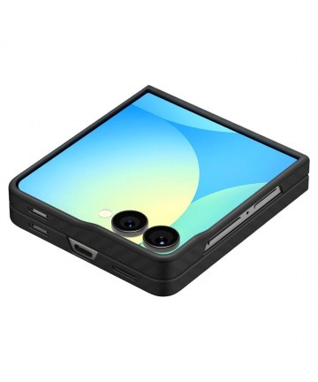 Spigen AirSkin Aramid Case for Samsung Galaxy Z Flip 7 - Black