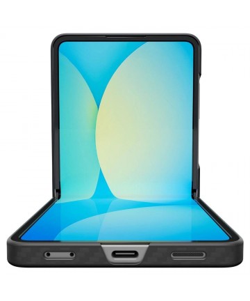 Spigen AirSkin Aramid Case for Samsung Galaxy Z Flip 7 - Black