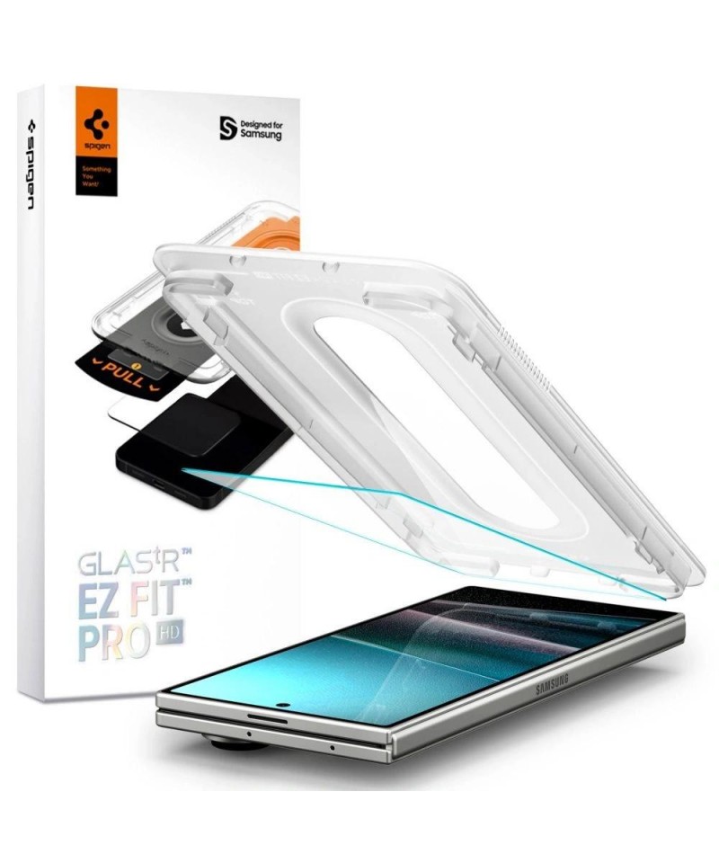 Spigen Glas.TR EZ Fit Pro HD Tempered Glass for Samsung Galaxy Z Fold 7 - Transparent