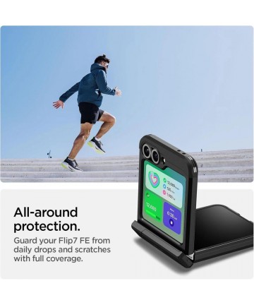 Spigen Tough Armor Pro Mag MagSafe Case for Samsung Galaxy Z Flip 6 / 7 FE - Black