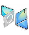 Spigen AirSkin Mag MagSafe Case for Samsung Galaxy Z Flip 7 - Clear and White