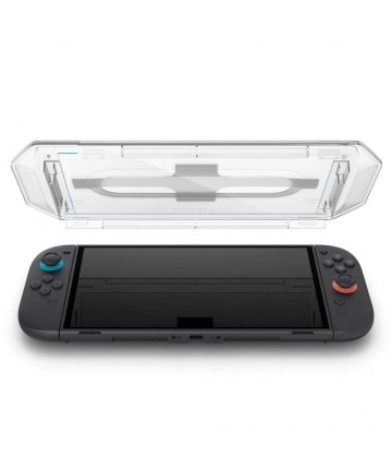 Spigen Glas.Tr ”EZ FIT” Tempered Glass 2-pack for Nintendo Switch 2 - Transparent
