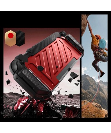 Supcase Unicorn Beetle Pro Case for Nintendo Switch 2 - Red and Black