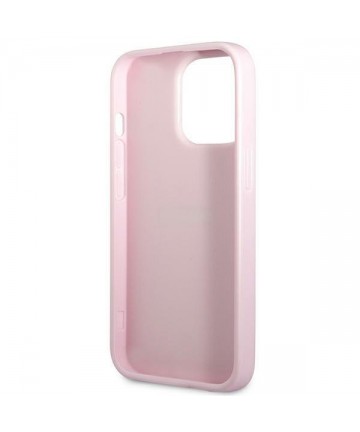 Guess GUHCP13LPSASBPU iPhone 13 Pro / 13 6.1" purple/purple Saffiano Hot Stamp & Metal Logo
