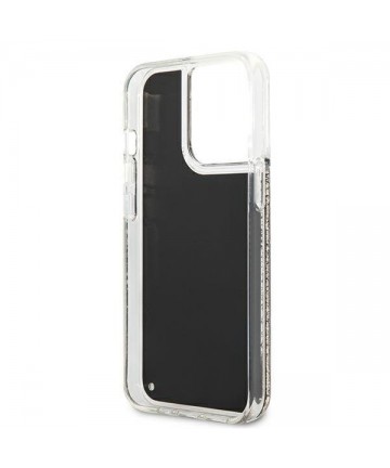 Karl Lagerfeld Liquid Glitter Gatsby Case for iPhone 13 Pro / iPhone 13 - Black