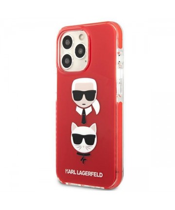 Karl Lagerfeld Karl&Choupette Head Case for iPhone 13 Pro / iPhone 13 - Red