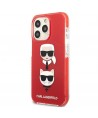 Karl Lagerfeld Karl&Choupette Head Case for iPhone 13 Pro / iPhone 13 - Red