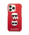 Karl Lagerfeld Karl&Choupette Head Case for iPhone 13 Pro / iPhone 13 - Red