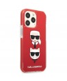 Karl Lagerfeld Karl&Choupette Head Case for iPhone 13 Pro / iPhone 13 - Red