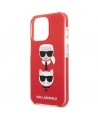 Karl Lagerfeld Karl&Choupette Head Case for iPhone 13 Pro / iPhone 13 - Red