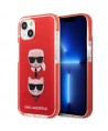 Karl Lagerfeld Karl&Choupette Head Case for iPhone 13 mini - Red