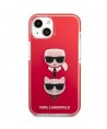 Karl Lagerfeld Karl&Choupette Head Case for iPhone 13 mini - Red