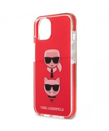 Karl Lagerfeld Karl&Choupette Head Case for iPhone 13 mini - Red