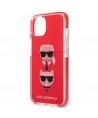 Karl Lagerfeld Karl&Choupette Head Case for iPhone 13 mini - Red