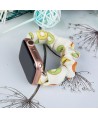 Fabric band for Apple Watch 42 / 44 / 45 mm strap bracelet rubber band - kiwi