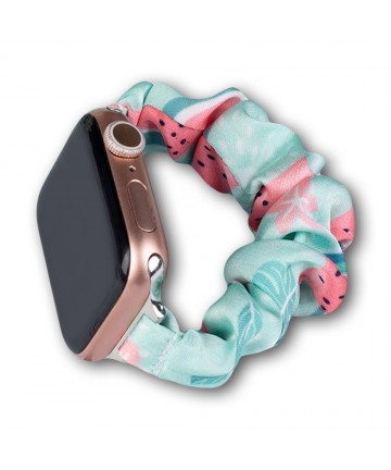 Cloth Watch 7 band 7/6/5/4/3/2 / SE (45/44 / 42mm) strap bracelet bracelet on elastic watermelon