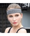 Elastic fabric headband for running fitness orange