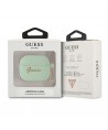 Guess GUA3LSCHSN AirPods 3 cover green/green Silicone Charm Heart Collection